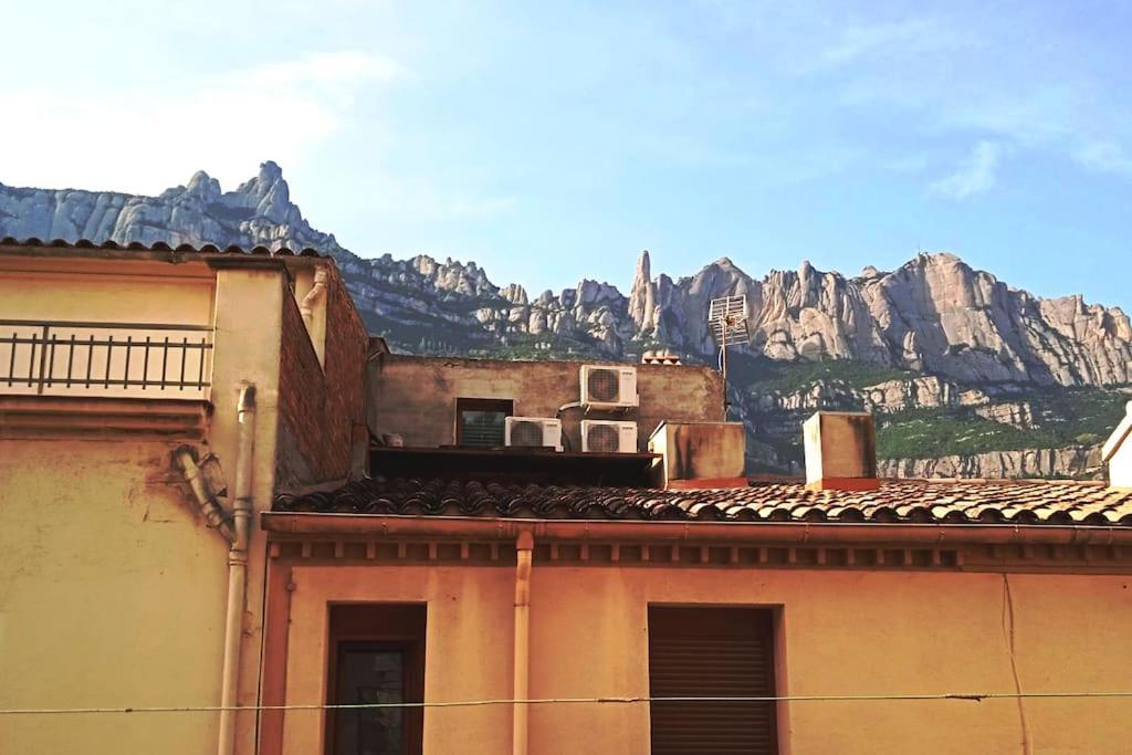 Апартаменты Piso Con Desayuno Incluido Y Vistas A La Montana. Monistrol de Montserrat Экстерьер фото